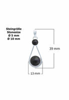 Silberkette mit Anhänger HATA aus 925 Silber - mantraroma