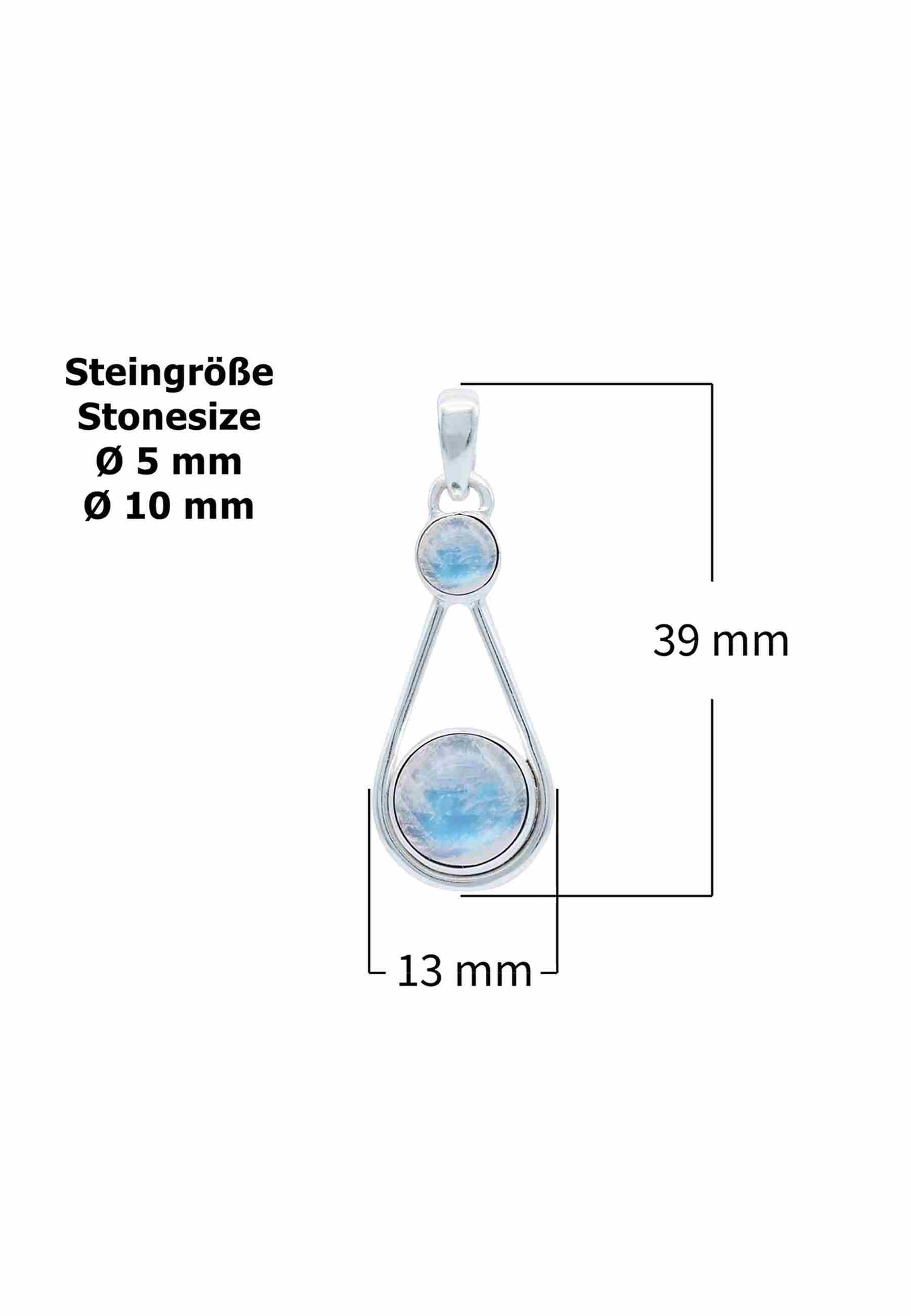 Silberkette mit Anhänger HATA aus 925 Silber - mantraroma