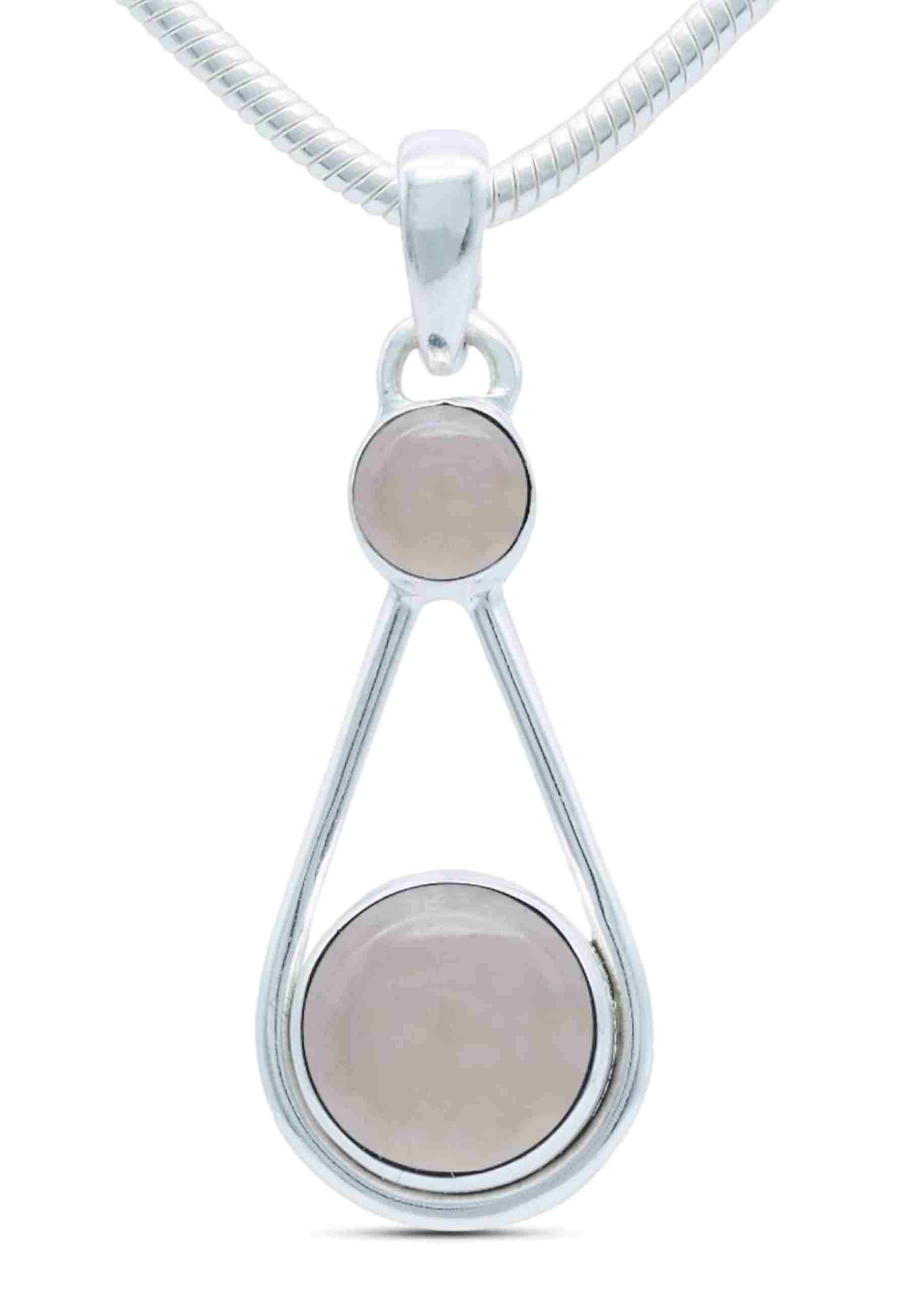 Silberkette mit Anhänger HATA aus 925 Silber - mantraroma