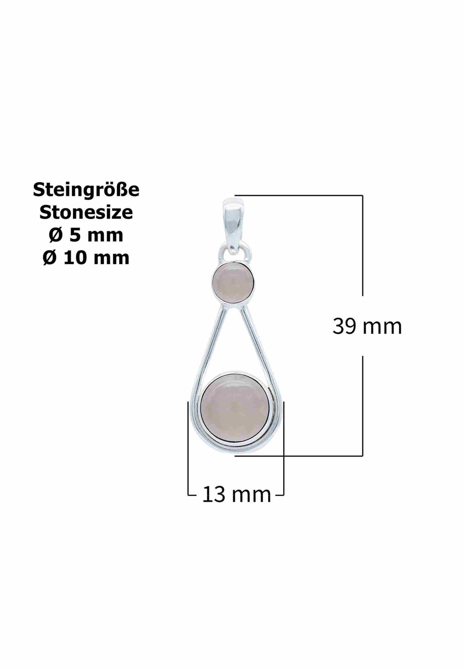 Silberkette mit Anhänger HATA aus 925 Silber - mantraroma