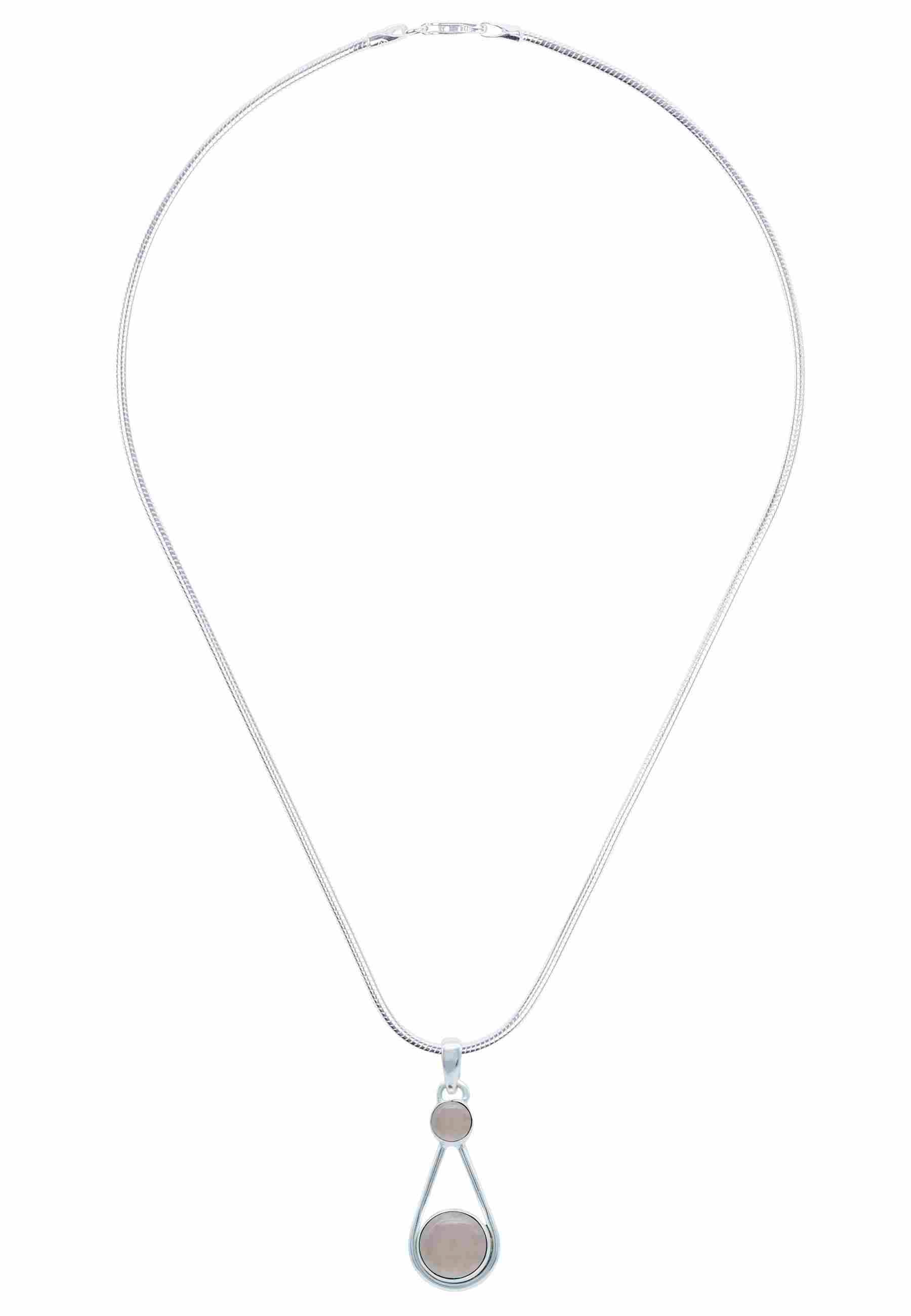 Silberkette mit Anhänger HATA aus 925 Silber - mantraroma