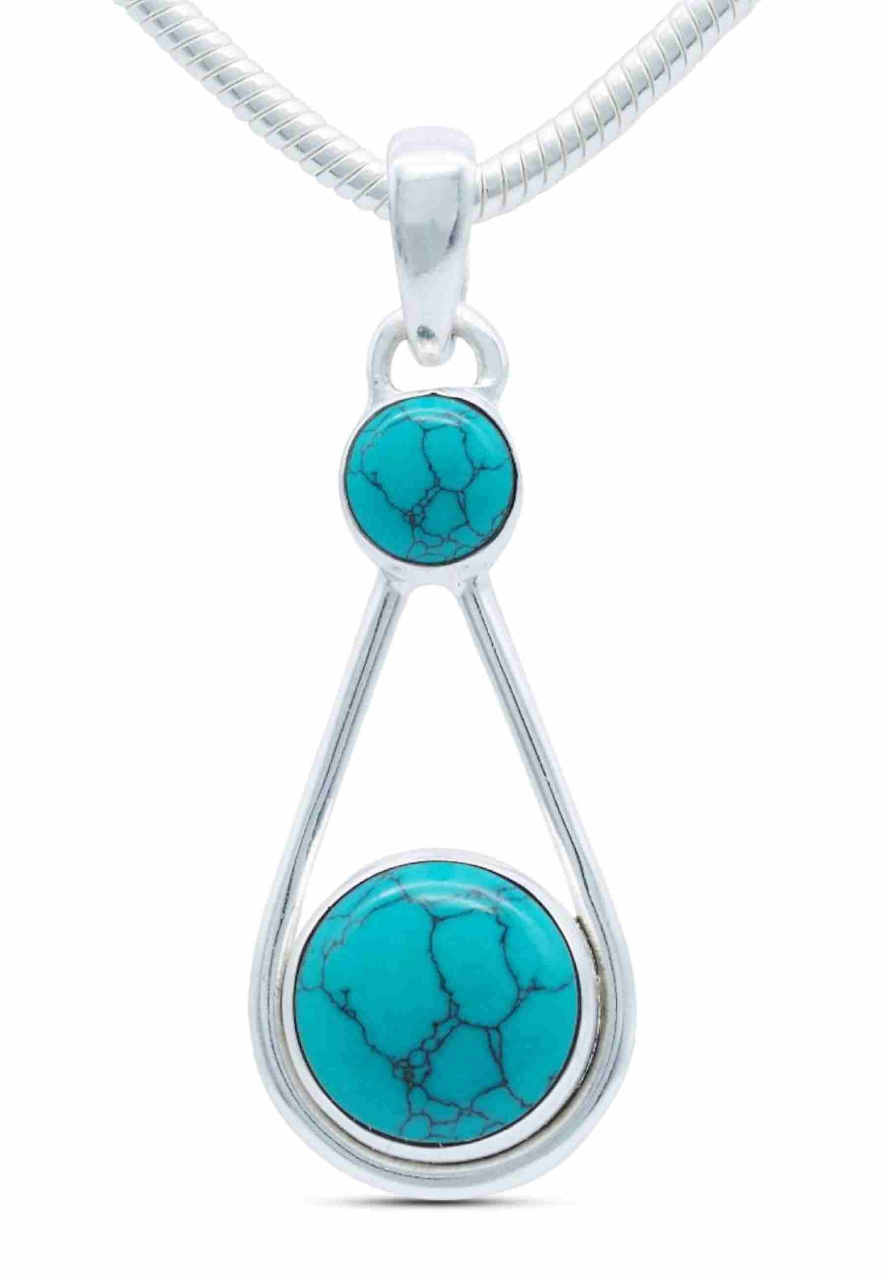 Silberkette mit Anhänger HATA aus 925 Silber - mantraroma