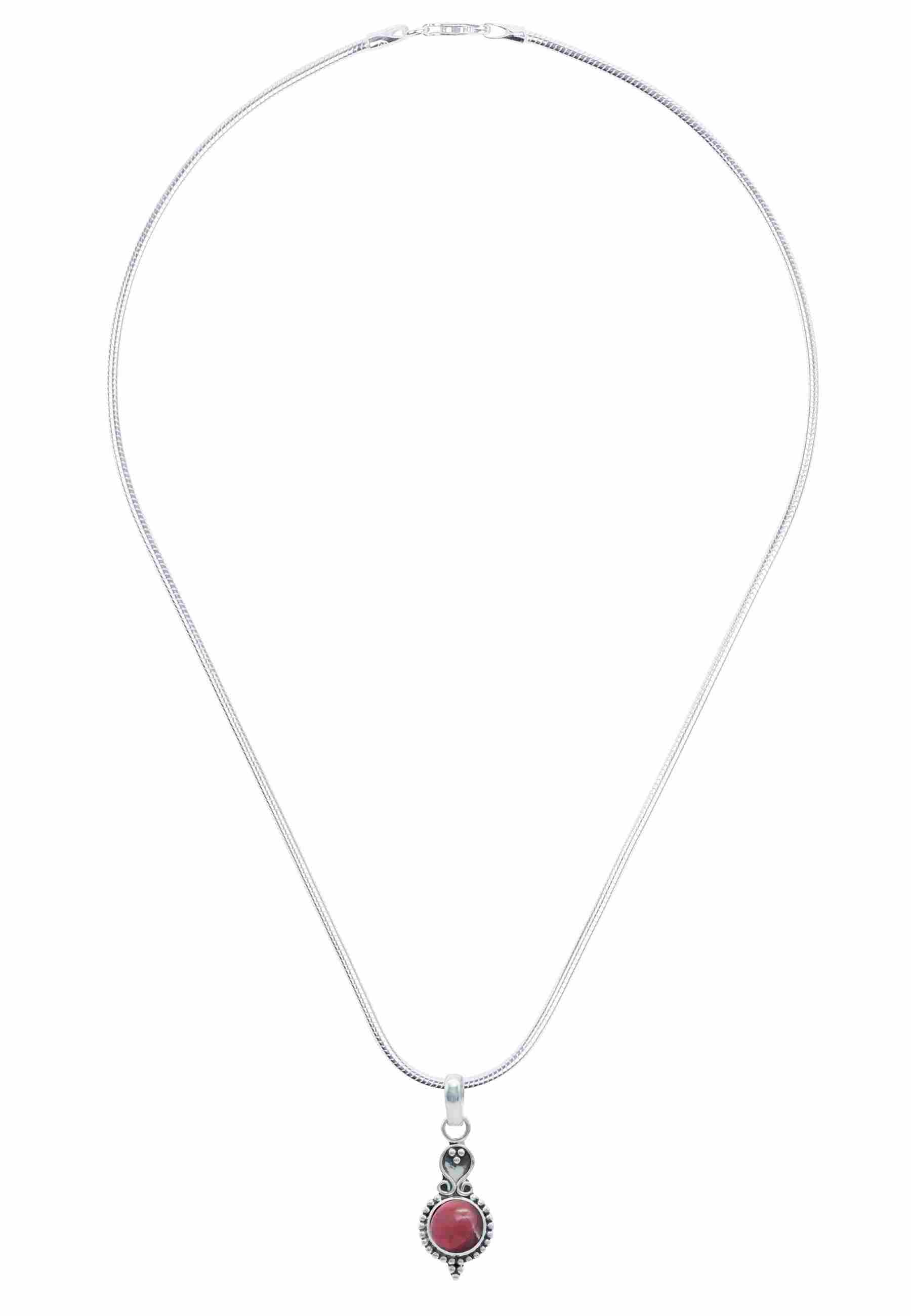 Silberkette mit Anhänger GAJAH aus 925 Silber - mantraroma
