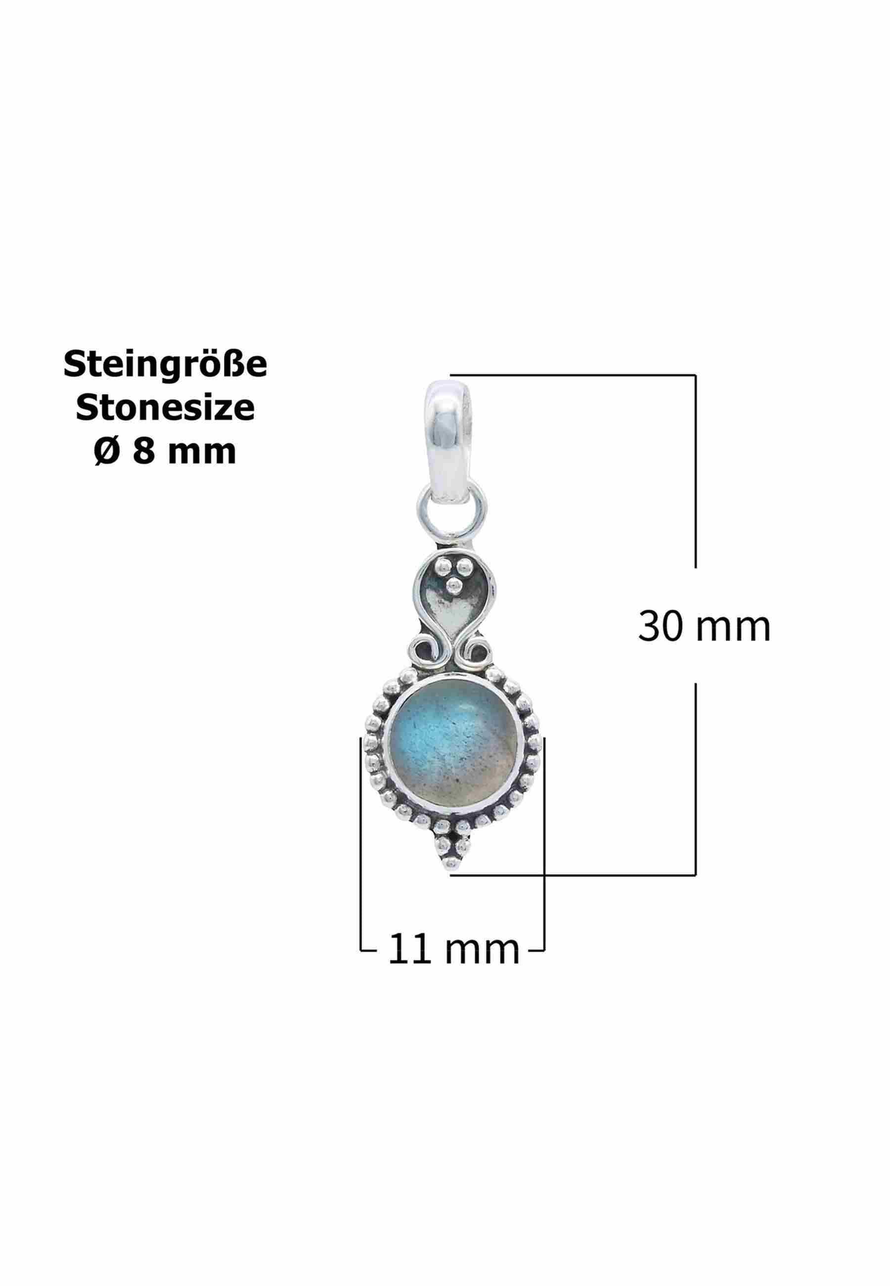 Silberkette mit Anhänger GAJAH aus 925 Silber - mantraroma