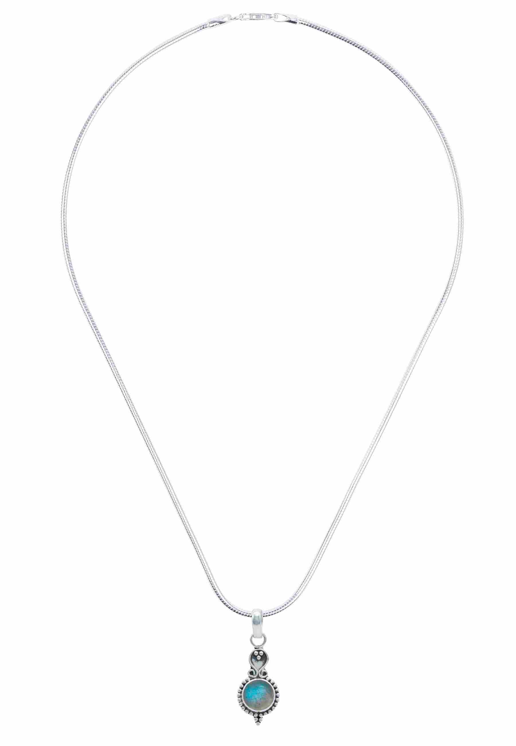 Silberkette mit Anhänger GAJAH aus 925 Silber - mantraroma