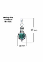 Silberkette mit Anhänger GAJAH aus 925 Silber - mantraroma