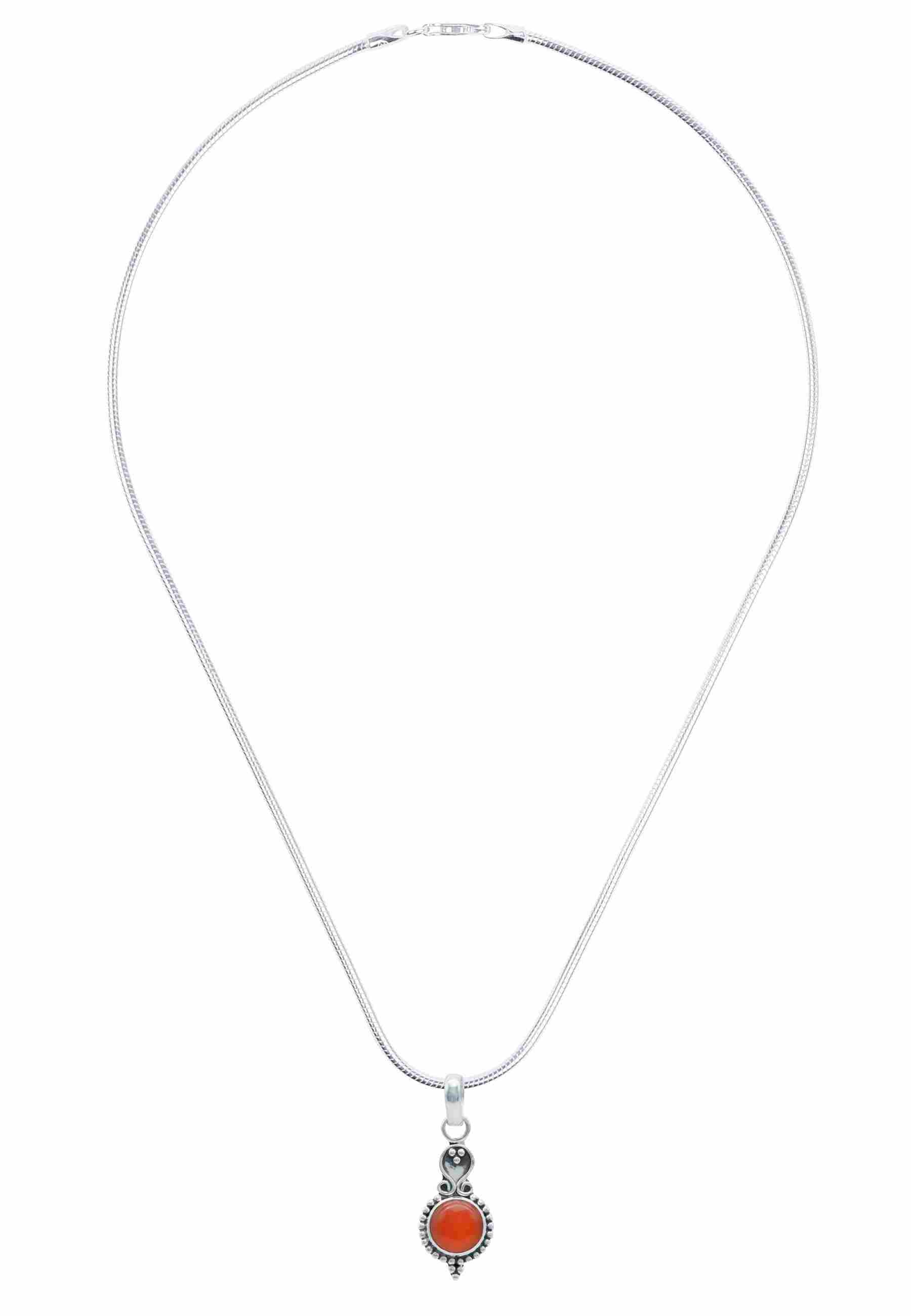 Silberkette mit Anhänger GAJAH aus 925 Silber - mantraroma