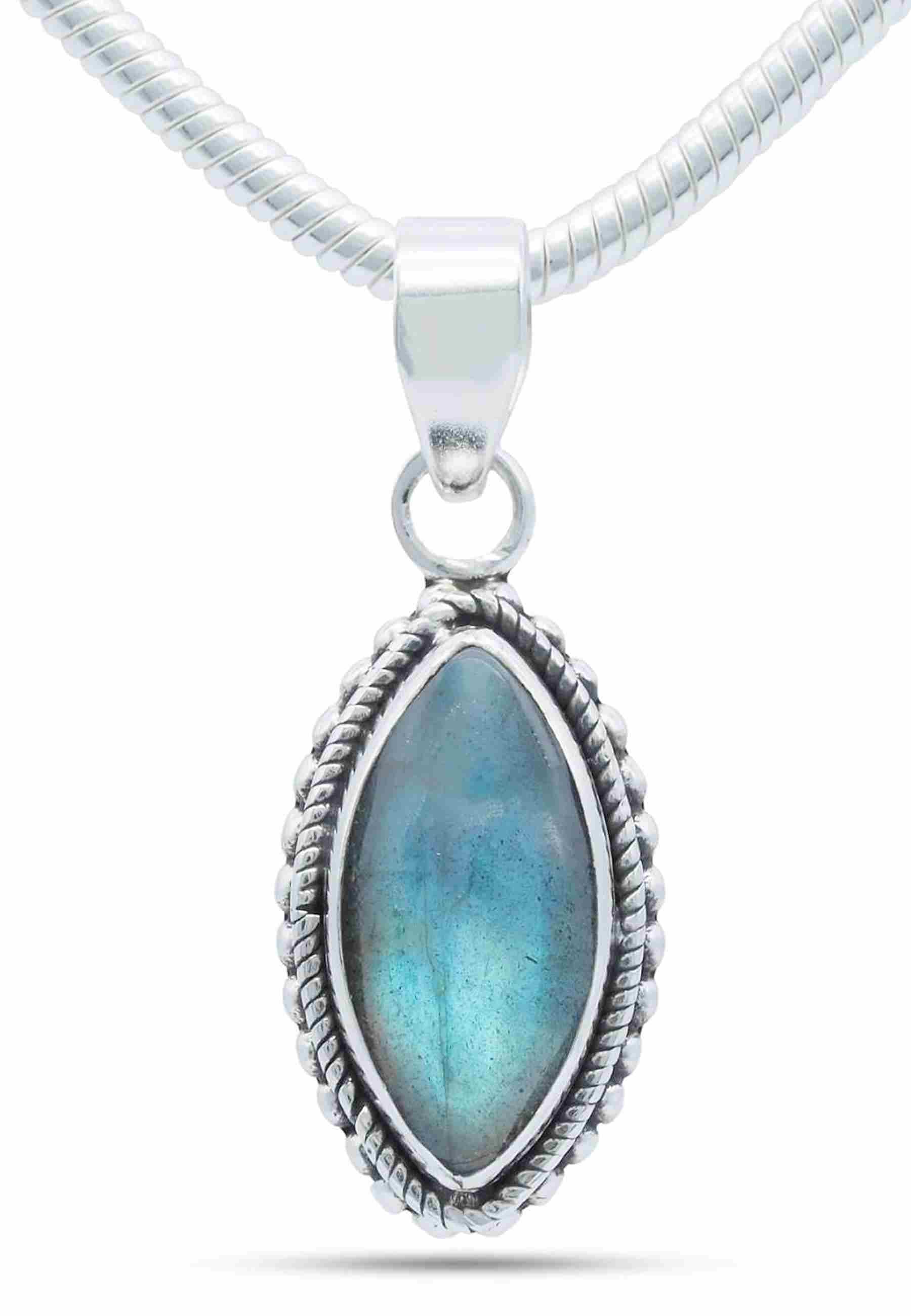 Silberkette mit Anhänger ANGALI aus 925 Silber - mantraroma