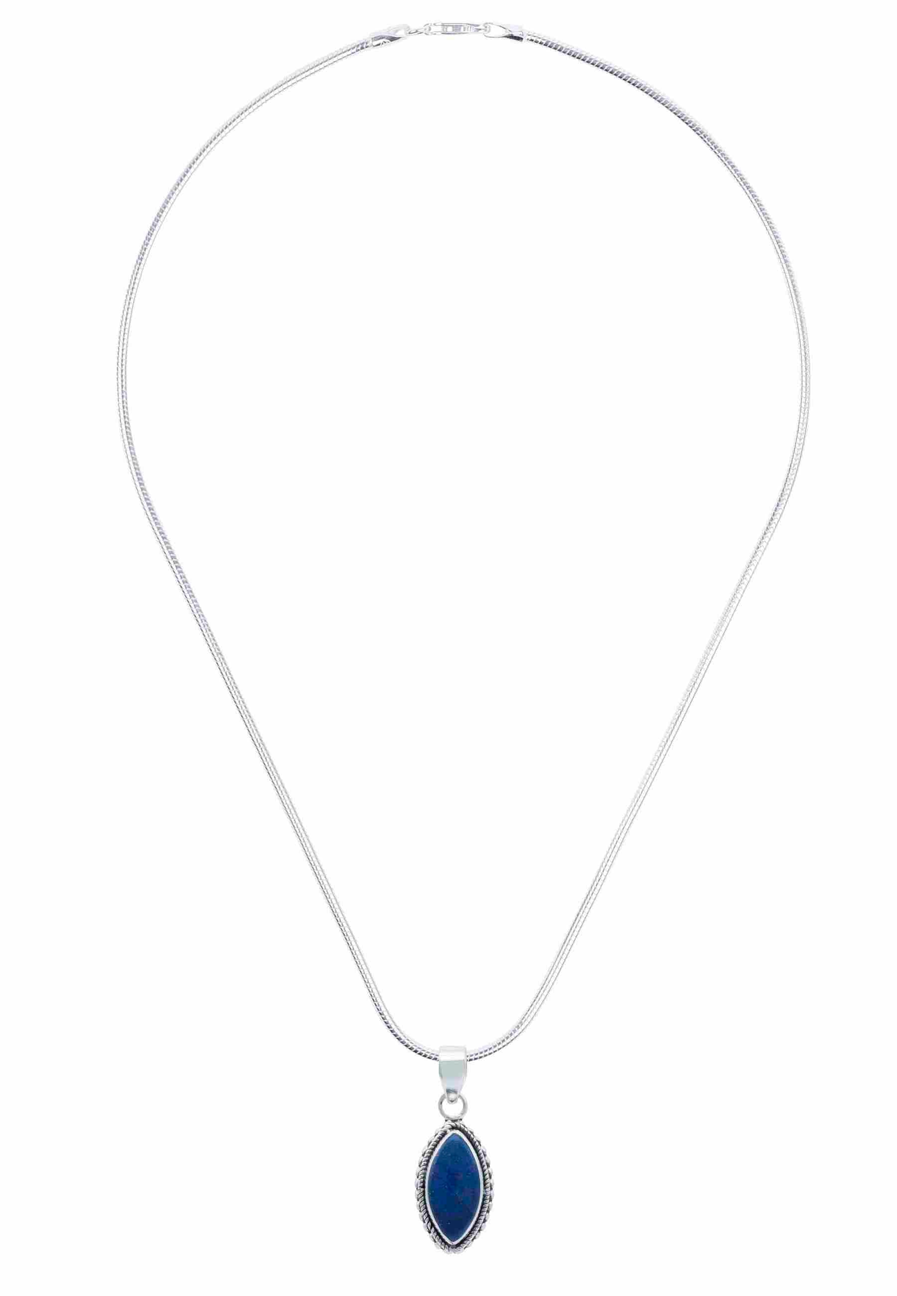 Silberkette mit Anhänger ANGALI aus 925 Silber - mantraroma