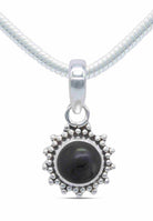 Silberkette mit Anhänger BUWAN rund aus 925 Silber - mantraroma