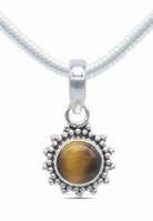 Silberkette mit Anhänger BUWAN rund aus 925 Silber - mantraroma