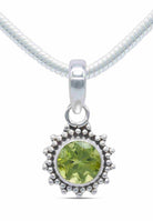 Silberkette mit Anhänger BUWAN rund aus 925 Silber - mantraroma