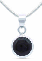 Silberkette mit Anhänger MIALE rund aus 925 Silber - mantraroma