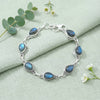 925 Silber Armband IMBALI Tropfen