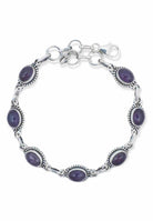 Armband PUNTI oval aus 925 Silber - mantraroma