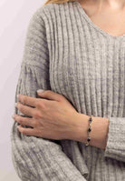 Armband PUNTI oval aus 925 Silber - mantraroma