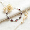 925 Silber Armband PUNTI oval