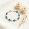 925 Silber Armband PUNTI oval