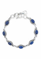 Armband PUNTI oval aus 925 Silber - mantraroma