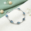 925 Silber Armband SARALA Tropfen