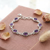 925 Silber Armband SARALA oval