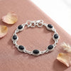 925 Silber Armband SARALA oval