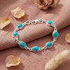 925 Silber Armband SARALA oval