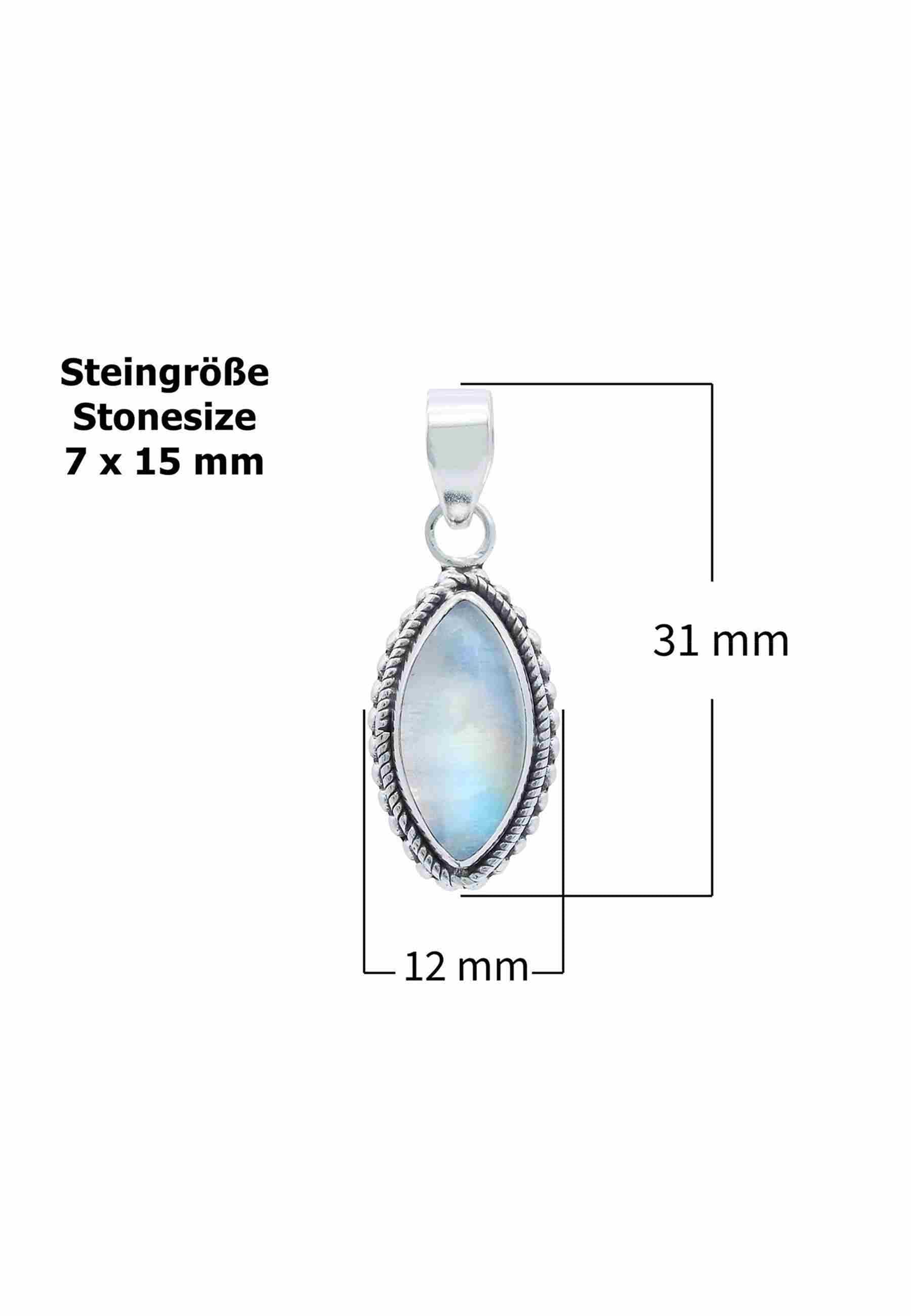 Kettenanhänger ANGALI aus 925 Silber - mantraroma