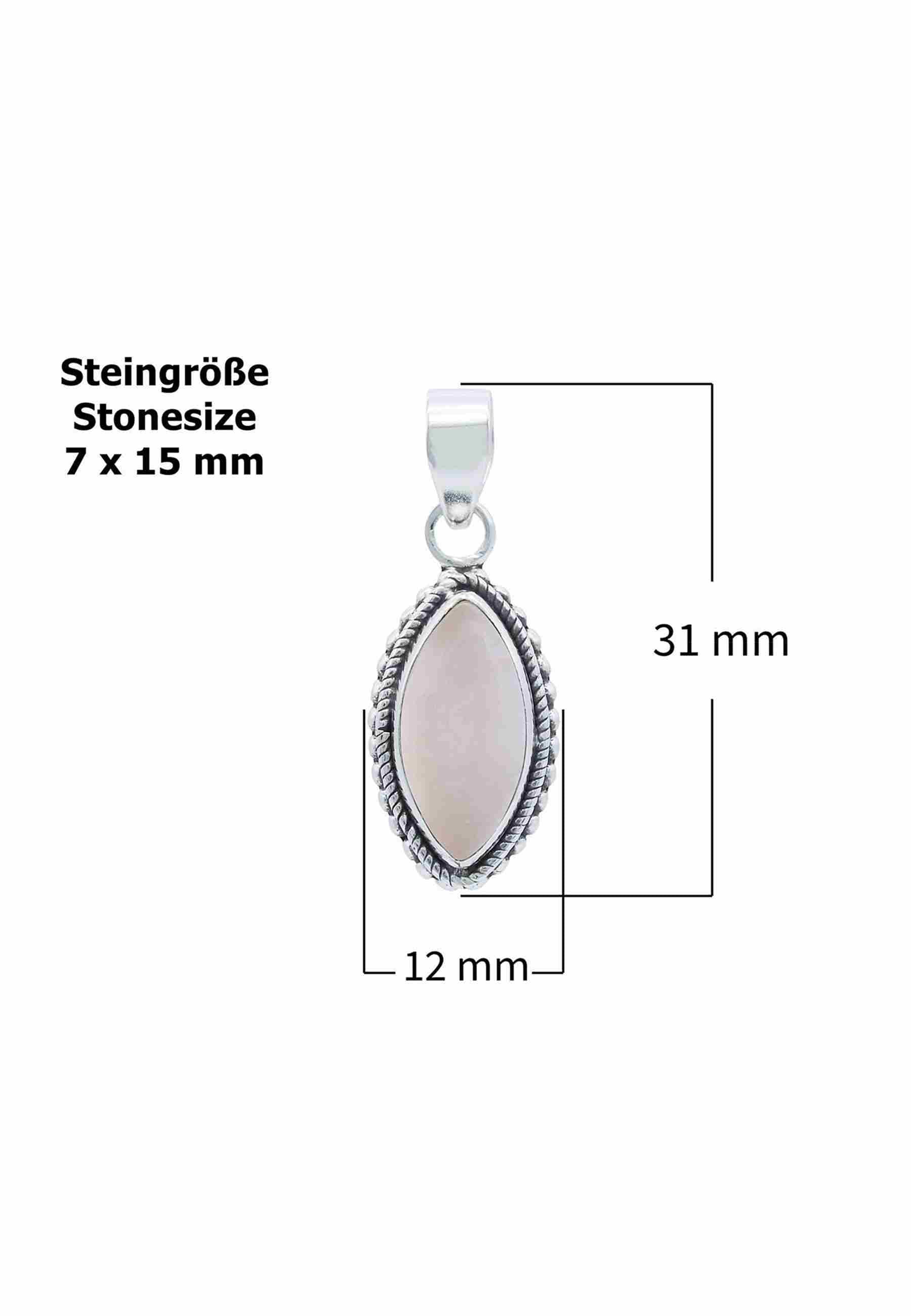 Kettenanhänger ANGALI aus 925 Silber - mantraroma