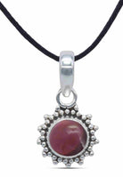 Kettenanhänger BUWAN rund aus 925 Silber - mantraroma