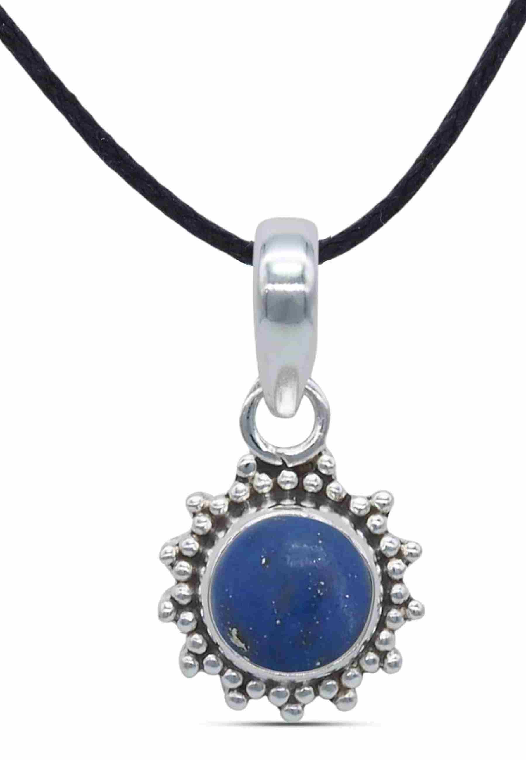 Kettenanhänger BUWAN rund aus 925 Silber - mantraroma