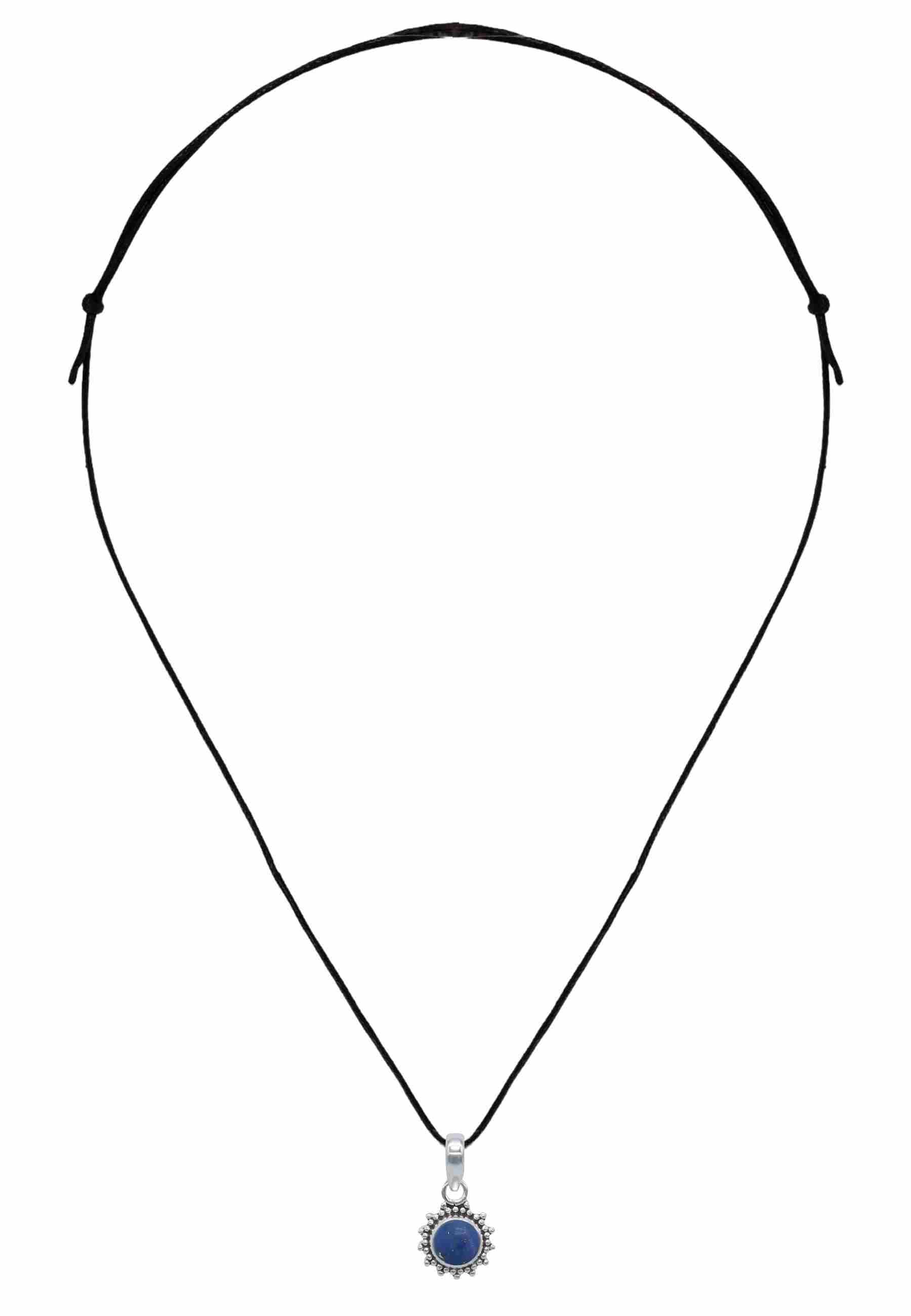 Kettenanhänger BUWAN rund aus 925 Silber - mantraroma