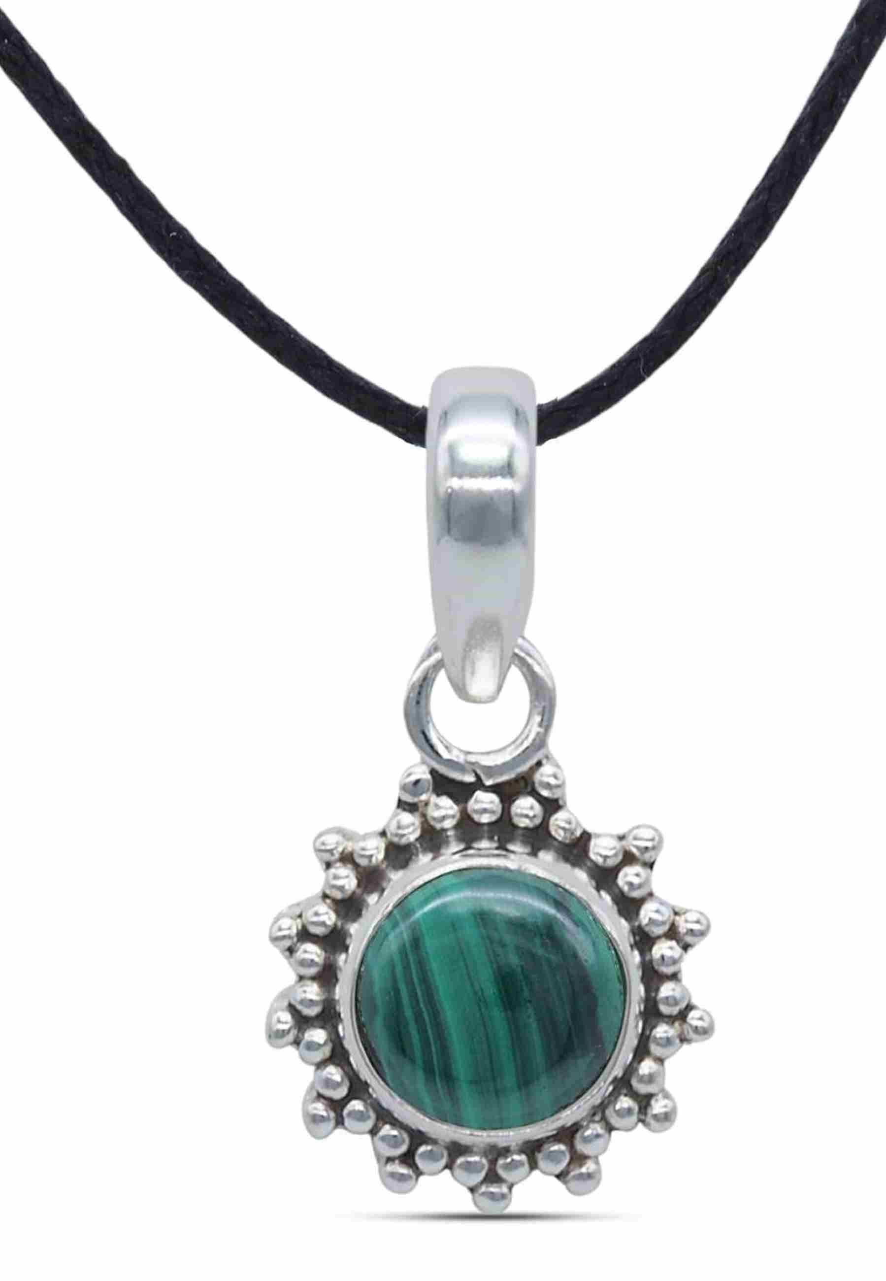 Kettenanhänger BUWAN rund aus 925 Silber - mantraroma