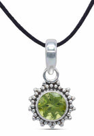 Kettenanhänger BUWAN rund aus 925 Silber - mantraroma