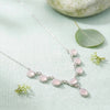 925 Silber Kette PUNTI oval