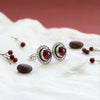 925 Silber Ohrstecker BULAN