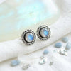 925 Silber Ohrstecker BULAN