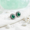 925 Silber Ohrstecker BULAN