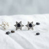 925 Silber Ohrstecker STAR Stern