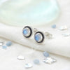925 Silber Ohrstecker MAHINA klein rund