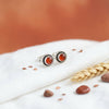 925 Silber Ohrstecker MAHINA klein rund