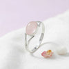 Tekili Silberring mit ovalem Edelstein – 925 Sterling Silber