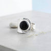 925 Silber Ring BAGANI plain - größenverstellbar