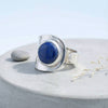 925 Silber Ring BAGANI plain - größenverstellbar