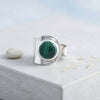 925 Silber Ring BAGANI plain - größenverstellbar