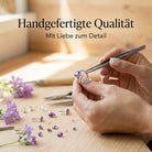 [KI] Handgefertigter Silberring mit Amethyst bei der Schmuckherstellung