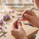 [KI] Handgefertigter Silberring mit Amethyst bei der Schmuckherstellung