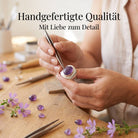 [KI] Handgefertigter Silberring mit Amethyst bei der Schmuckherstellung