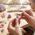 [KI] Handgefertigter Silberring mit Amethyst bei der Schmuckherstellung