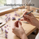 [KI] Handgefertigter Silberring mit Amethyst bei der Schmuckherstellung